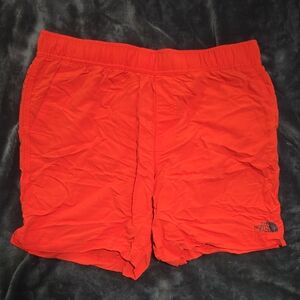 The North Face Men's Vibrant Red Athletic Shorts